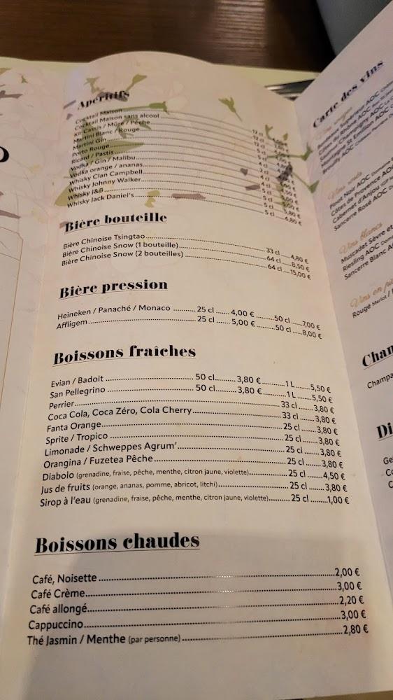 Restaurant AU GRAND BUFFET - Menu Image 4